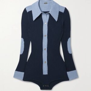 Ribbed Knit Bodysuit