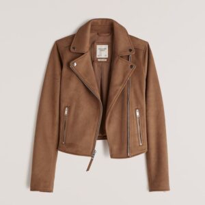 Women’s Vegan Suede Moto